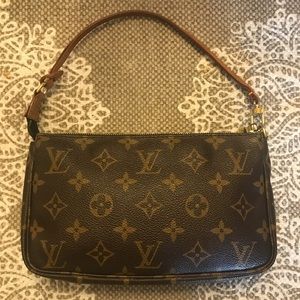 ⛔️SOLD⛔️Auth Louis Vuitton Monogram Pouch bag